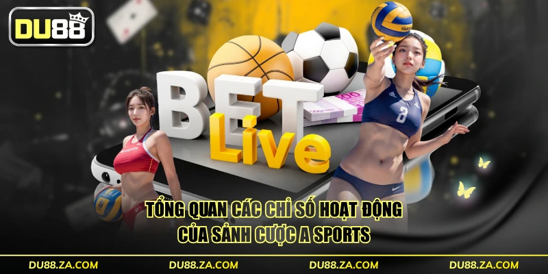 Tổng quan các chỉ số hoạt động của sảnh cược A SPORTS